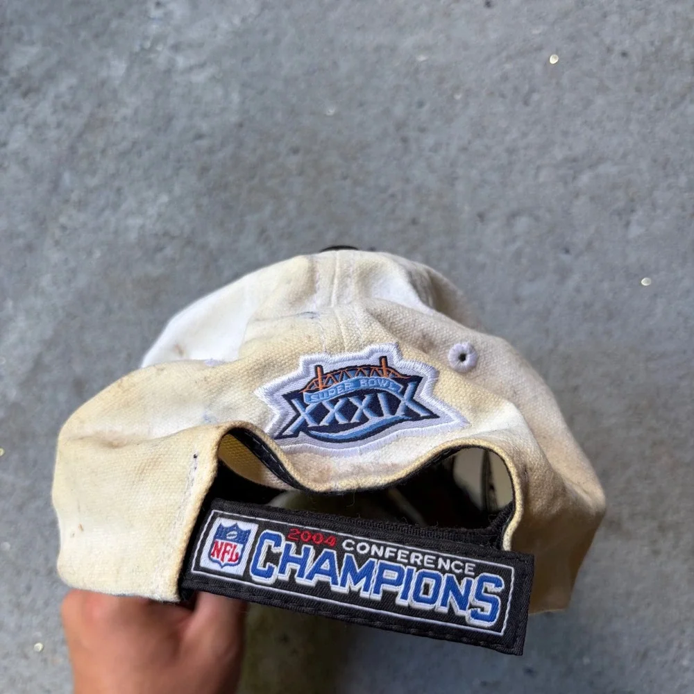 Reebok New England Patriots 2004 AFC Conference Champions Super Bowl XXXIX Hat
